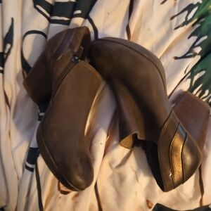 Dansko Dark Brown Ankle Booties